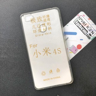 Ốp lưng Xiaomi Mi 4s Dẻo Trong Siêu Mỏng