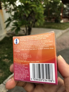 Bao cao su Durex Pleasuremax hộp 3 chiếc