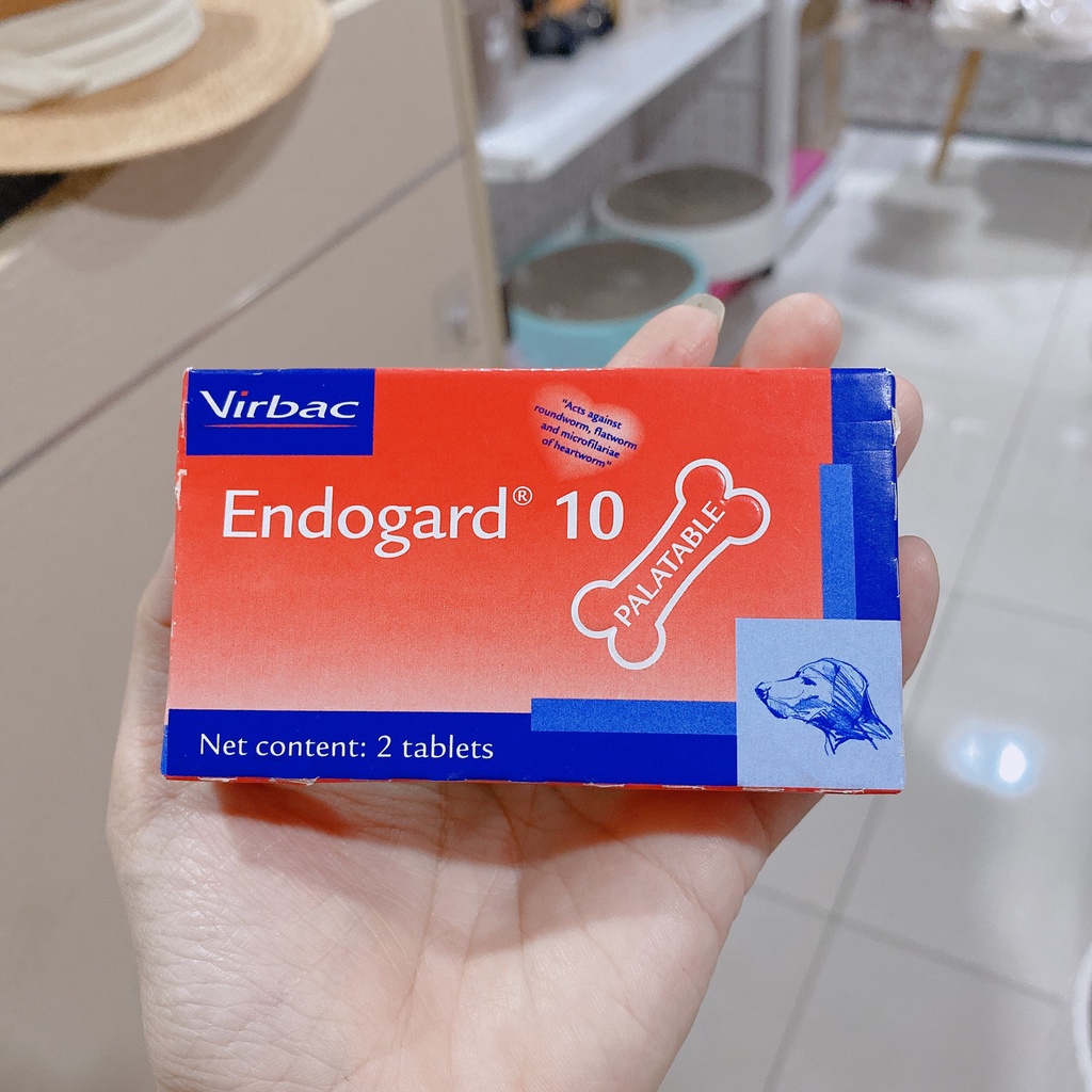 SỔ Gi.un Virbac ENDOGAB CHO CHÓ 1 VIÊN 10Kg