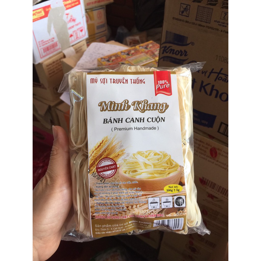 Bánh Canh Cuộn Minh Khang 300G - Mỳ Sợi Truyền Thống