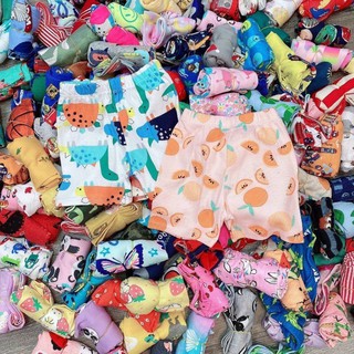 Combo 5 quần đùi xinh chất cotton mềm mại cho bé trai và gái