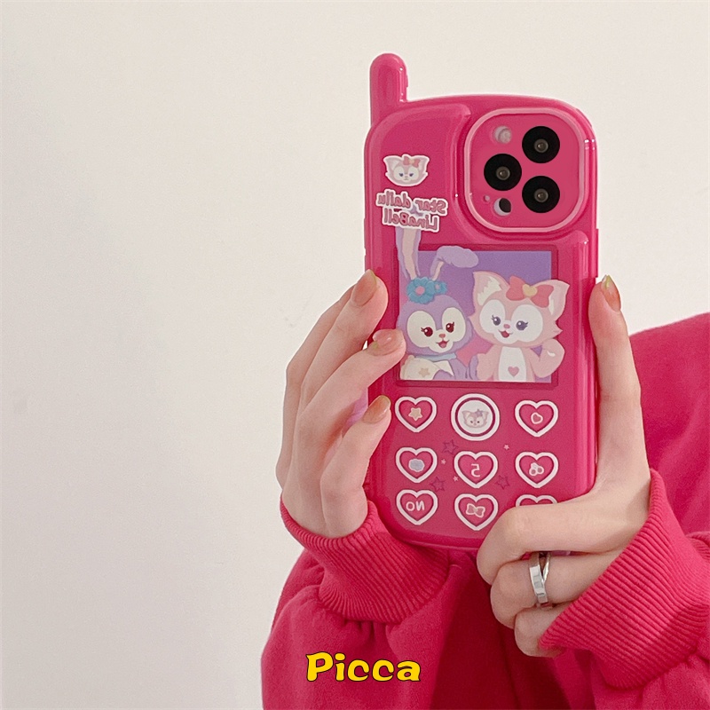 Ốp Điện Thoại Mềm Đệm Khí In Hình Hoạt Hình Disney Linabelo StellaLou Thời Trang Cho IPhone 11 XR 11 12 13 Pro MAX 7 8 Plus X XS MAX