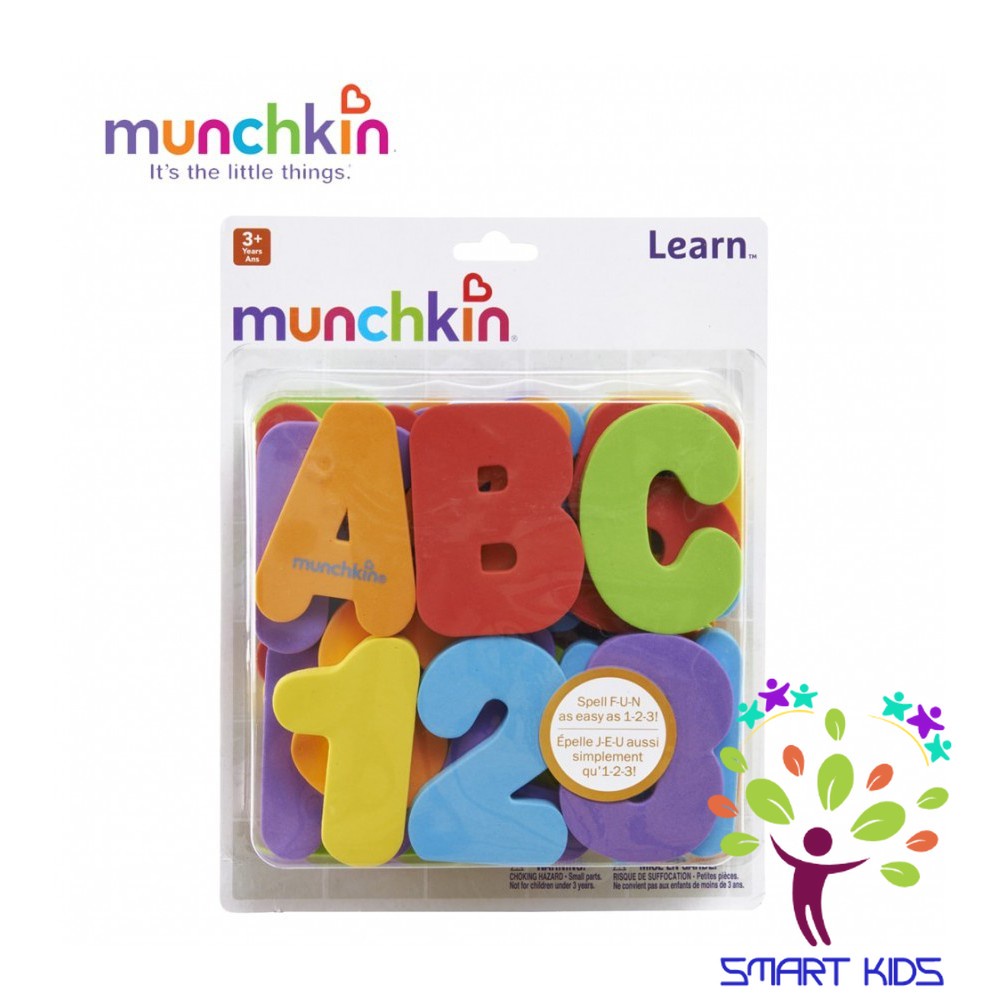 Bộ chữ số bằng xốp Munchkin