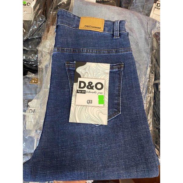 Quần dài jeans nữ bigsize màu Xanh Đậm/Xanh Nhạt Rách - Co Giãn Mạnh - Lưng Siêu Cao