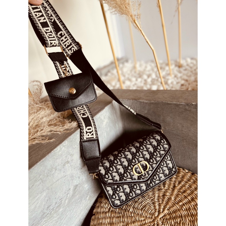 Bộ túi ví đeo chéo CD size nhỏ đựng điện thoại