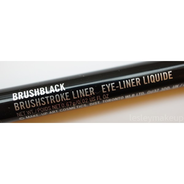 KẺ MẮT NƯỚC MAC BRUSHSTROKE LINER EYELINER LIQUIDE BRUSHBLACK 0.67G CHÍNH HÃNG - 3102