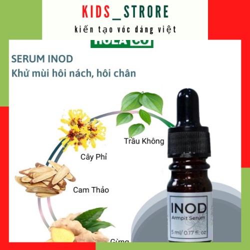 Serum Hôi Nách Inod Huyền Phi Hàng Chĩnh Hãng Che Tên Sản Phẩm