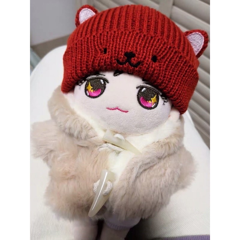 Áo khoác thú cho doll 20cm nhỏ người