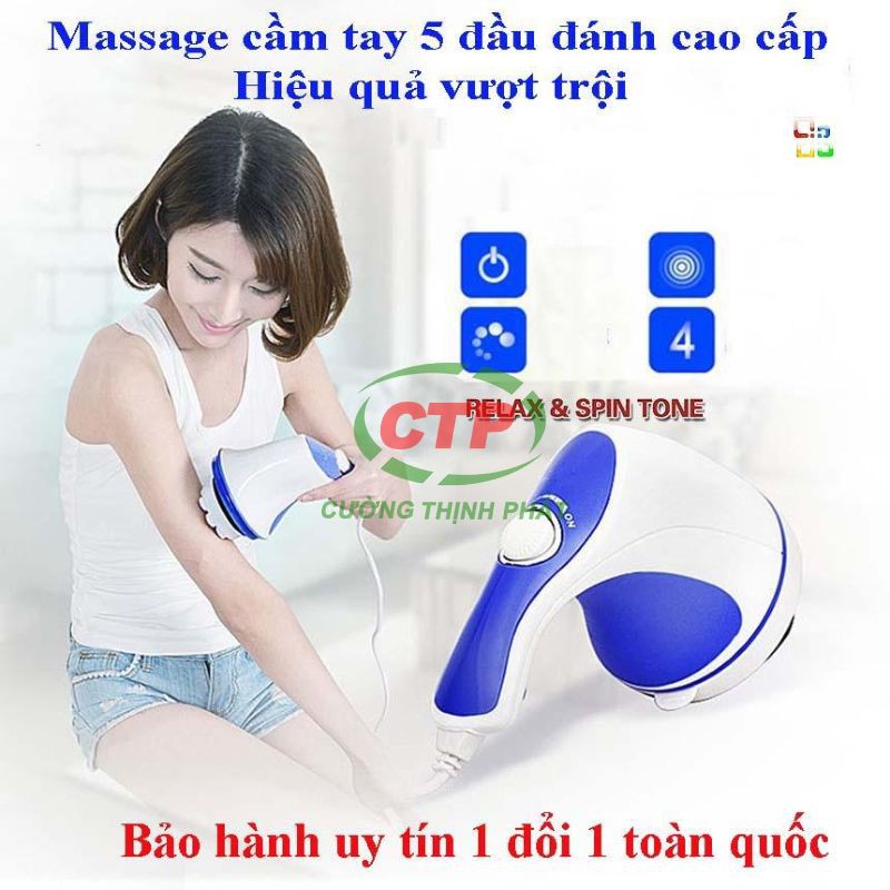 Máy massage cầm tay Relax Tone 5 đầu