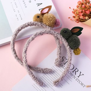 Băng Đô, Bờm Cài Tóc Mix Thỏ Con Cute