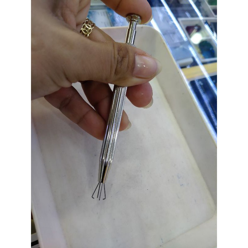 Bút gấp hột đá cao cấp 4 chấu