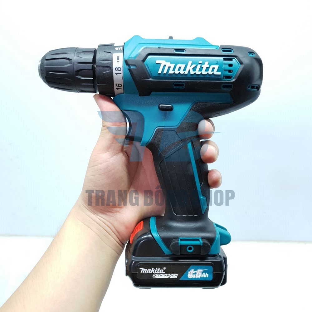 Máy khoan Pin MAKITA 18V + 2 PIN ( XANH )