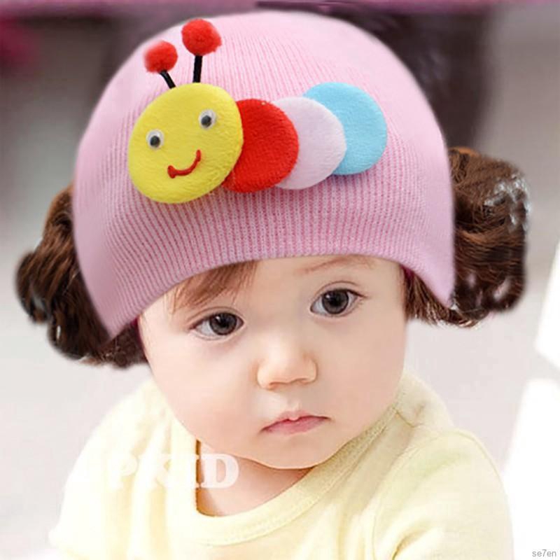 Nón trùm đầu kiểu dáng hoạt hình xinh xắn dễ thương cho em bé