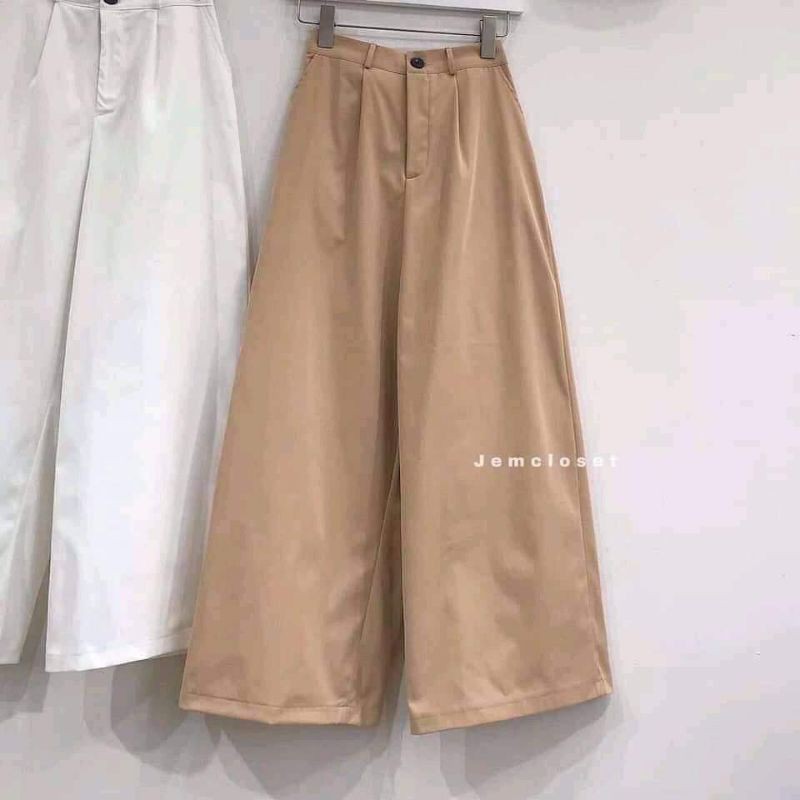 [ Mã FAGREEN55 giảm 10% tối đa 30K đơn 99K] Quần kaki cạp siêu cao hana99 | BigBuy360 - bigbuy360.vn