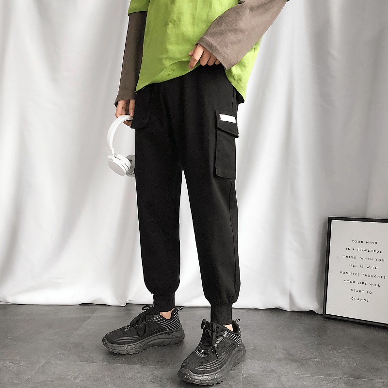 Quần Jogger Túi Hộp Jianyichao Hàn Quốc Thời Trang Cá Tính Cho Nam Size S-3XL | BigBuy360 - bigbuy360.vn