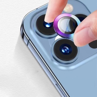 Kính Cường Lực HD Bảo Vệ Camera Bằng Hợp Kim Nhôm Cho iPhone 14 13 12 11 Pro Max
