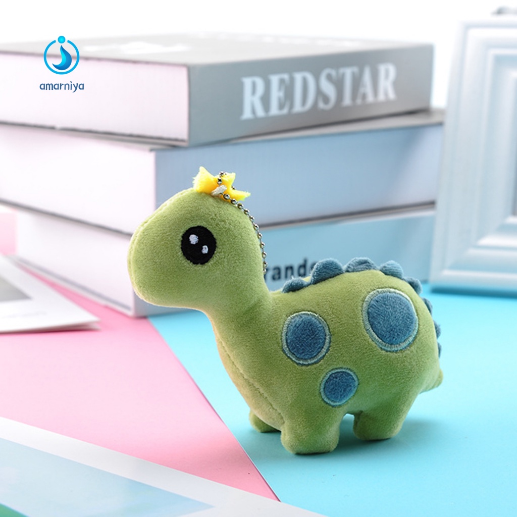 Thú Nhồi Bông Hình Khủng Long Đội Vương Miện Dễ Thương