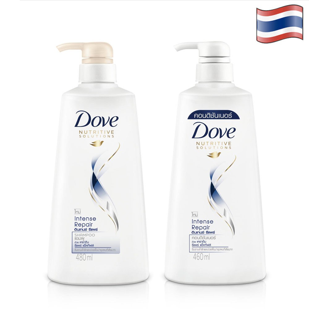 Combo Dầu gội đầu DOVE và Dầu xã DOVE - Thái Lan - 450ml/chai