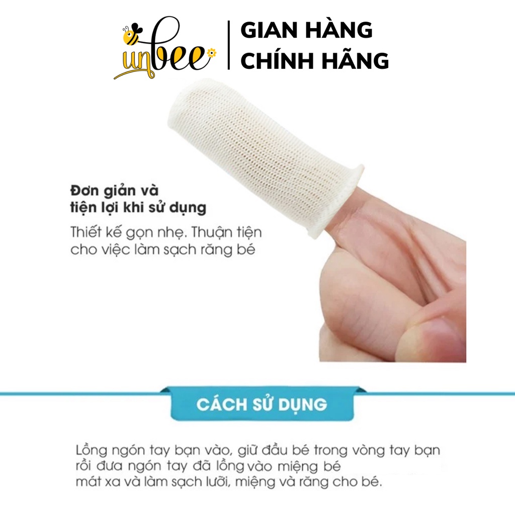 Gạc rơ lưỡi Tanaphar vệ sinh răng miệng Made in Việt Nam/ Tiêu chuẩn xuất Nhật (50 gói) - Unbee - DD068