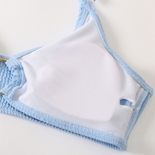 Set bikini 3 món chất thun xốp cao cấp ( nhiều màu)