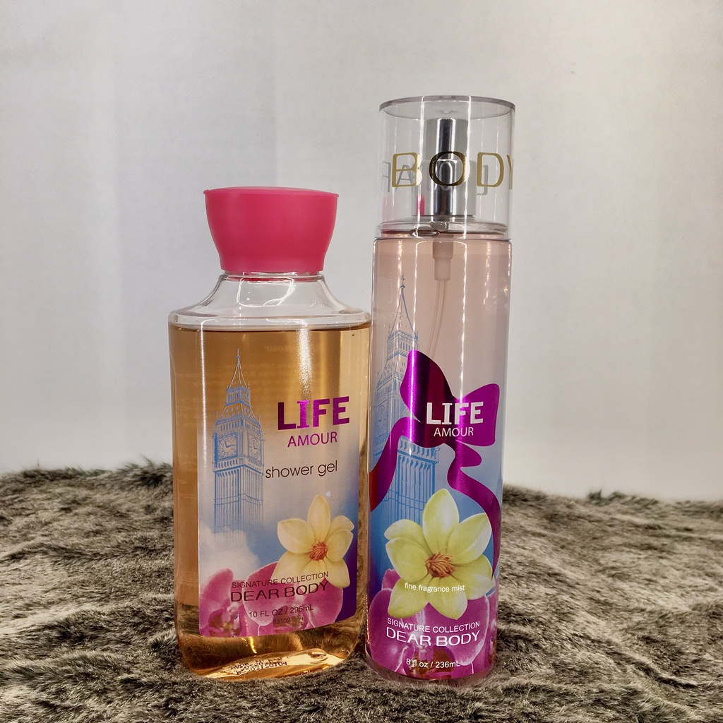 Xịt Thơm Toàn Thân Life Amour Fine Fragance Body Mist 236ml