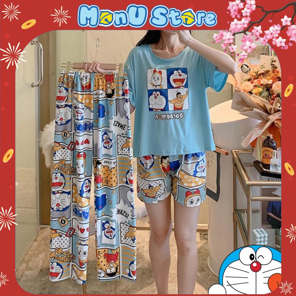 Set đồ mặc nhà DORAEMON DOREMON dễ thương cute MON0045