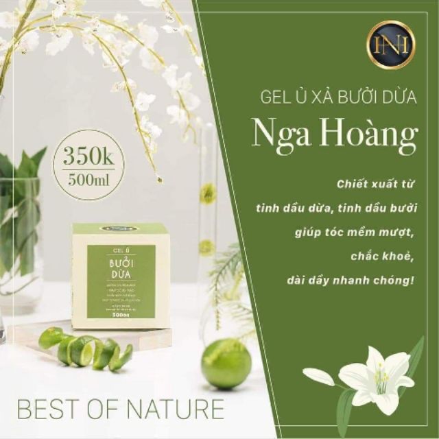 Gel Ủ Xã Bưởi Dừa Nga Hoàng 500ml