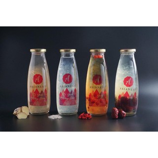 Combo 2 Chai Thủy Tinh Đựng Sữa 500ml Nắp Thiếc Đen Giá Rẻ