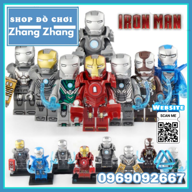 Đồ chơi Xếp hình tuyển tập người sắt Iron Man Minifigures Xinh X0253 siêu rẻ