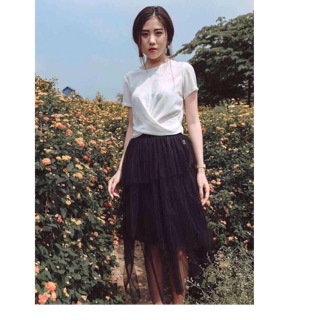 Chân váy lưới tầng xả kho