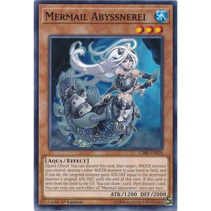 Thẻ bài Yugioh - TCG - Mermail Abyssnerei / CIBR-EN028'