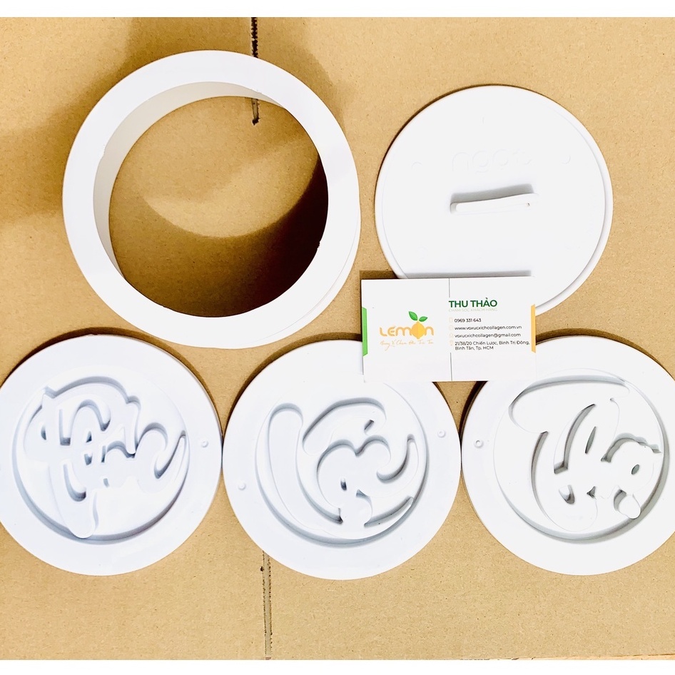 Bộ khuôn ép xôi Phúc Lộc Thọ 3 trong 1 - Khuôn xôi nhựa cao cấp dày dặn