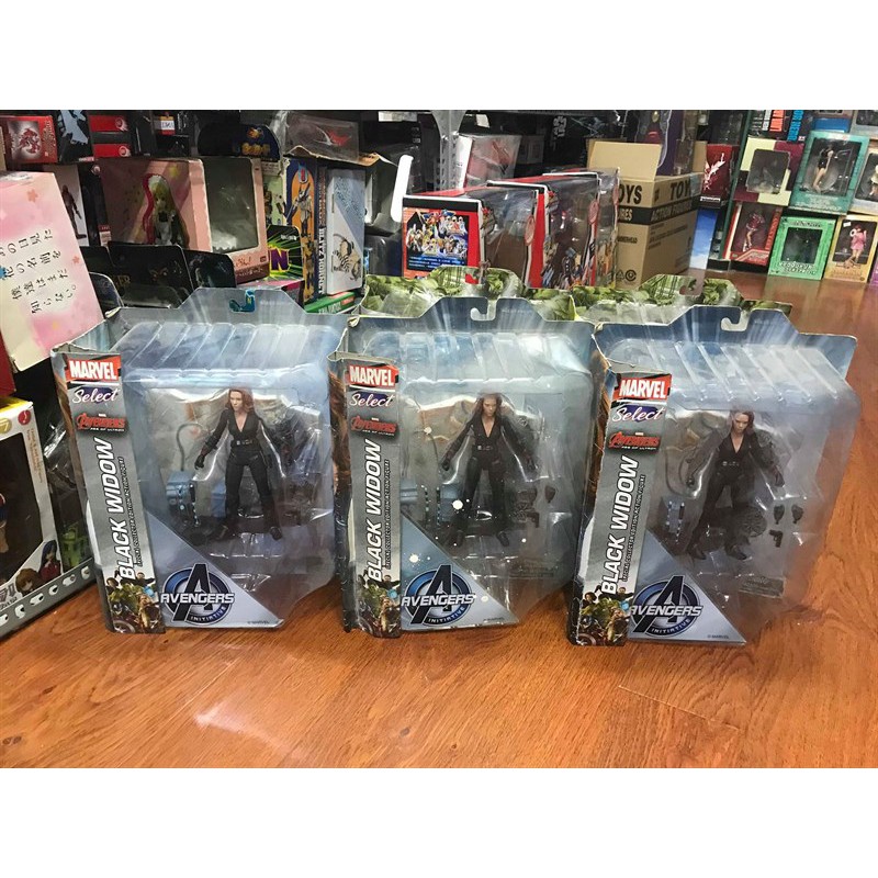 MÔ HÌNH CHÍNH HÃNG MARVEL SELECT BLACK WIDOW