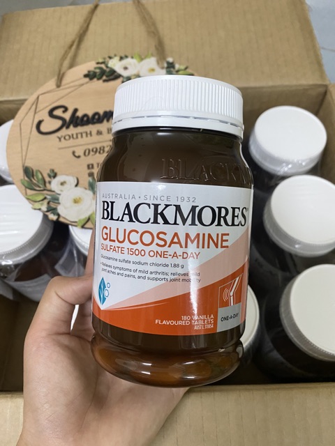 Viên uống bổ xương khớp Blackmores Glucosamine 180 viên của Úc- Đủ Bill - Beauty Shop