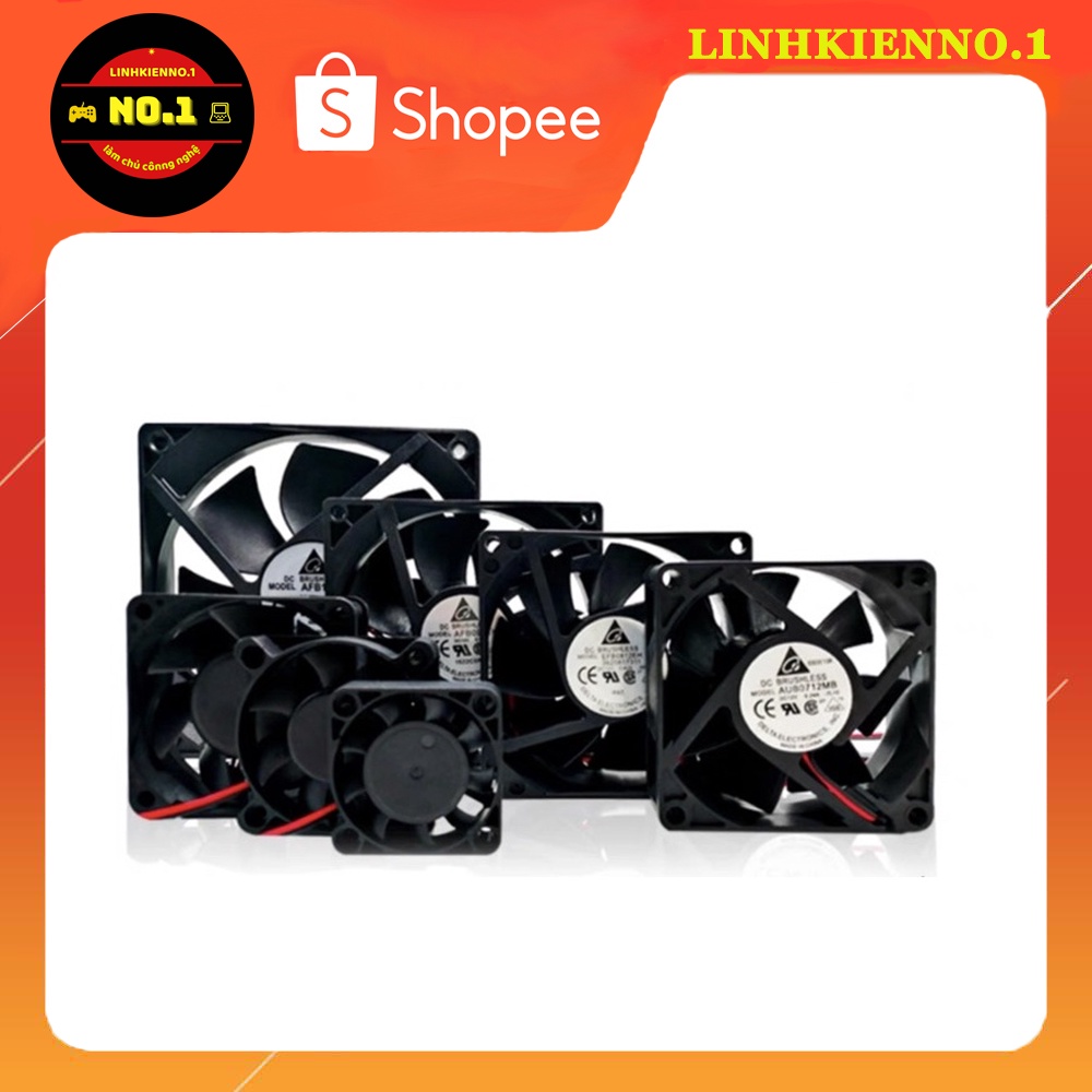 Quạt tản nhiệt 12V 4x4cm 6x6cm 8x8cm 12x12cm