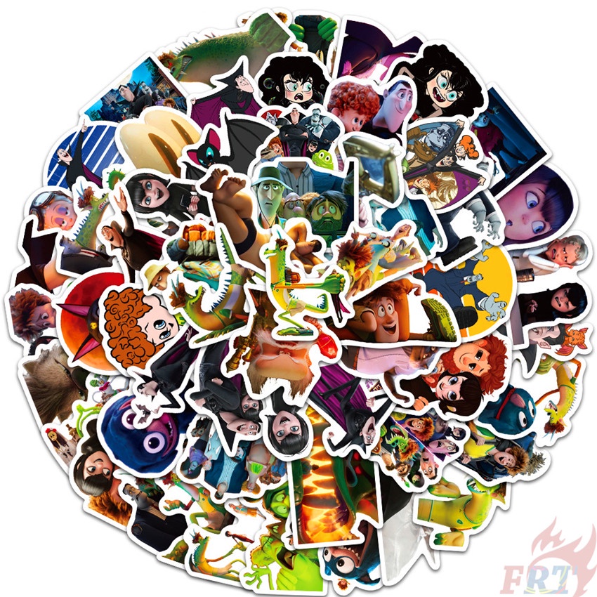 110Pcs/Set ❉ Hotel Transylvania Series A Stickers ❉ DIY Fashion Luggage Laptop Skateboard Decals Doodle Stickers