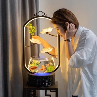 Bình nước chảy trang trí sáng tạo,mang lại may mắn