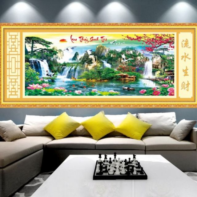 Tranh thêu kín 0044: 195x89