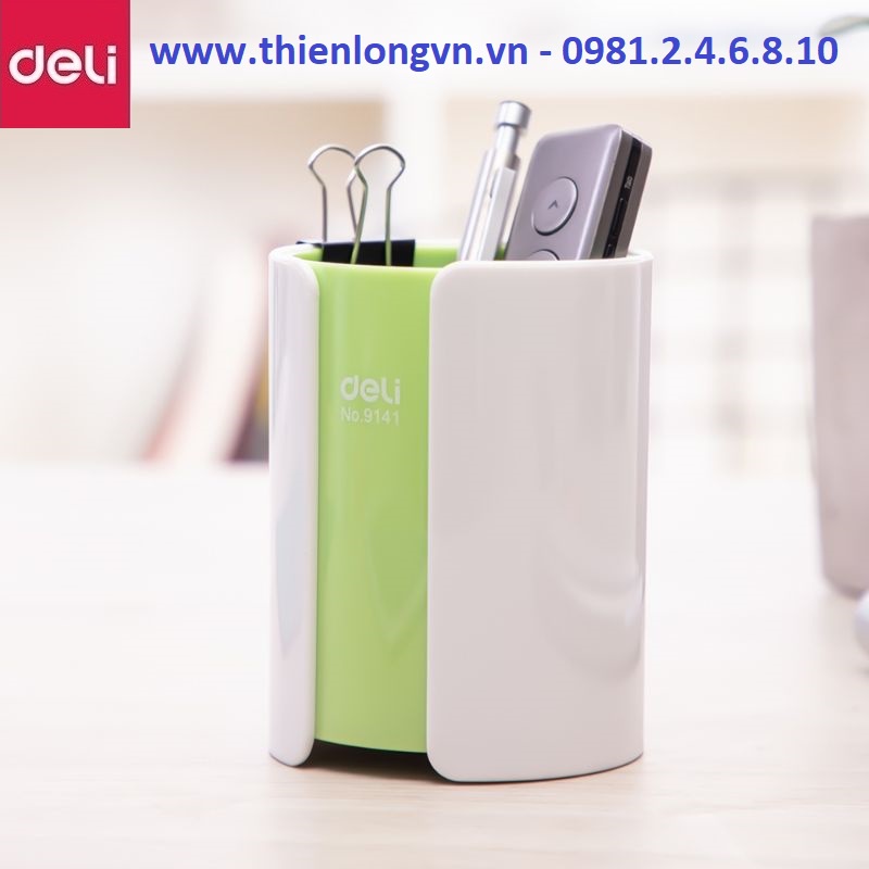 Khay / ống cắm bút viết Deli 9141