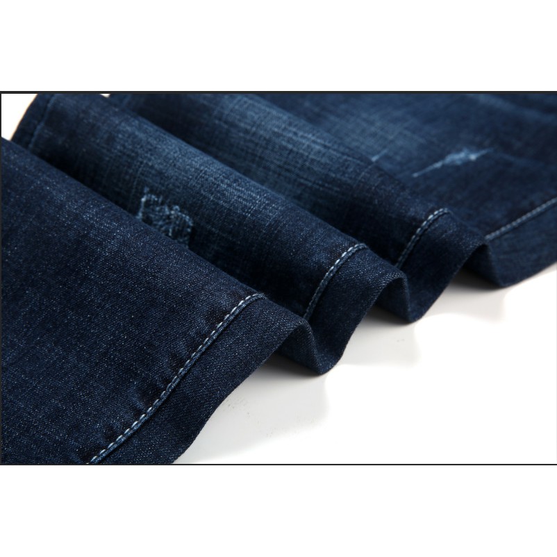 Quần Jean Nam Dáng Côn ♥️FREESHIP♥️ Quần Bò Nam ống Côn Co Giãn Cào Rách 3 Màu [45-75KG] | BigBuy360 - bigbuy360.vn