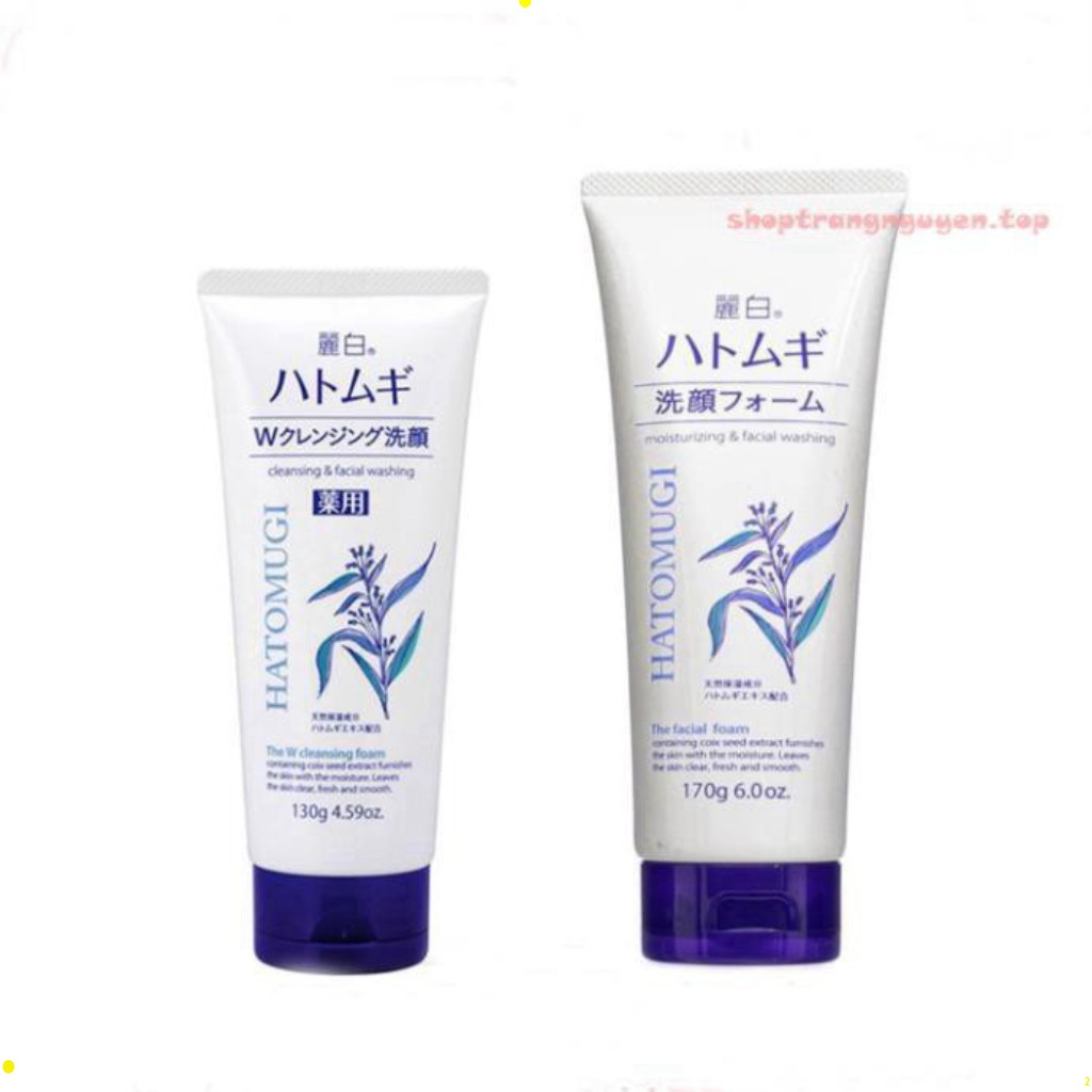 Sữa rửa mặt ý dĩ Hatomugi Naturie, sữa rửa sạch da mặt Nhật Bản HT | BigBuy360 - bigbuy360.vn