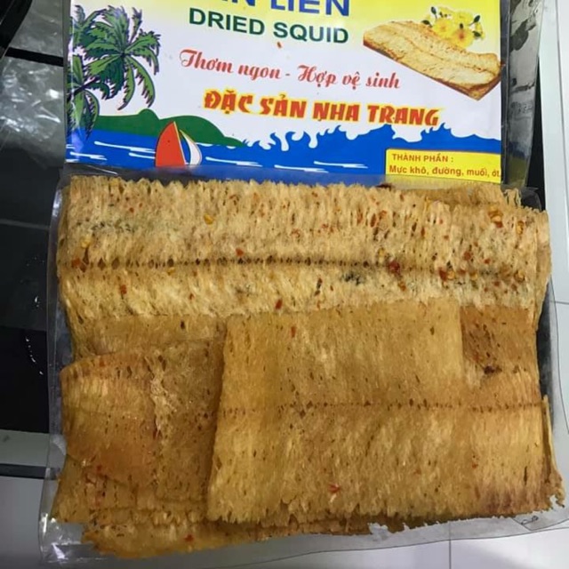 Mực tẩm gia vị