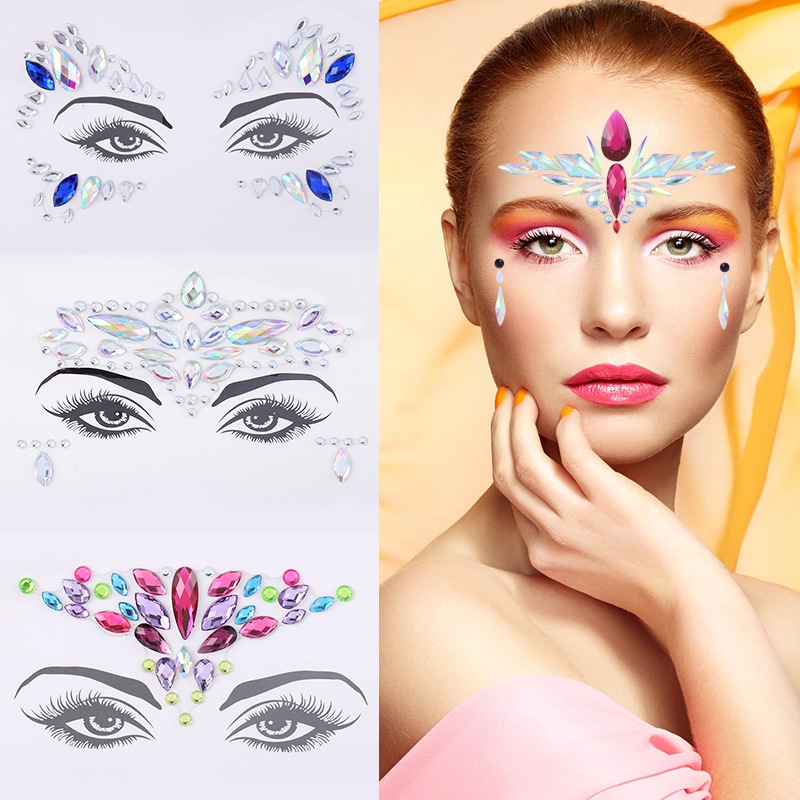 Kim Cương Pha Lê Dán Trang Trí Mặt Lưng Bằng Acrylic