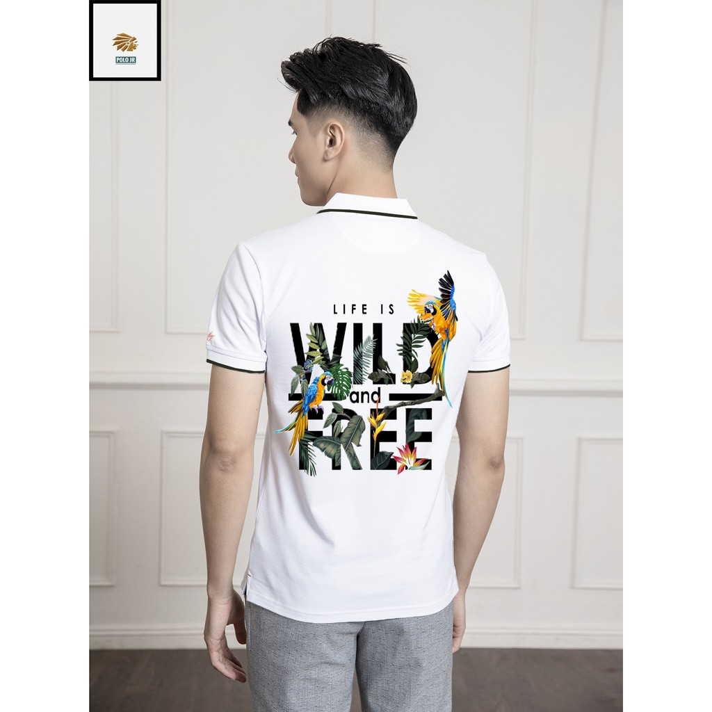Áo Polo WILD FREE [SALE 50%] chất liệu vải poly siêu mịn thấm hút mồ hôi form ôm body hàn quốc co giãn 4 chiều | BigBuy360 - bigbuy360.vn