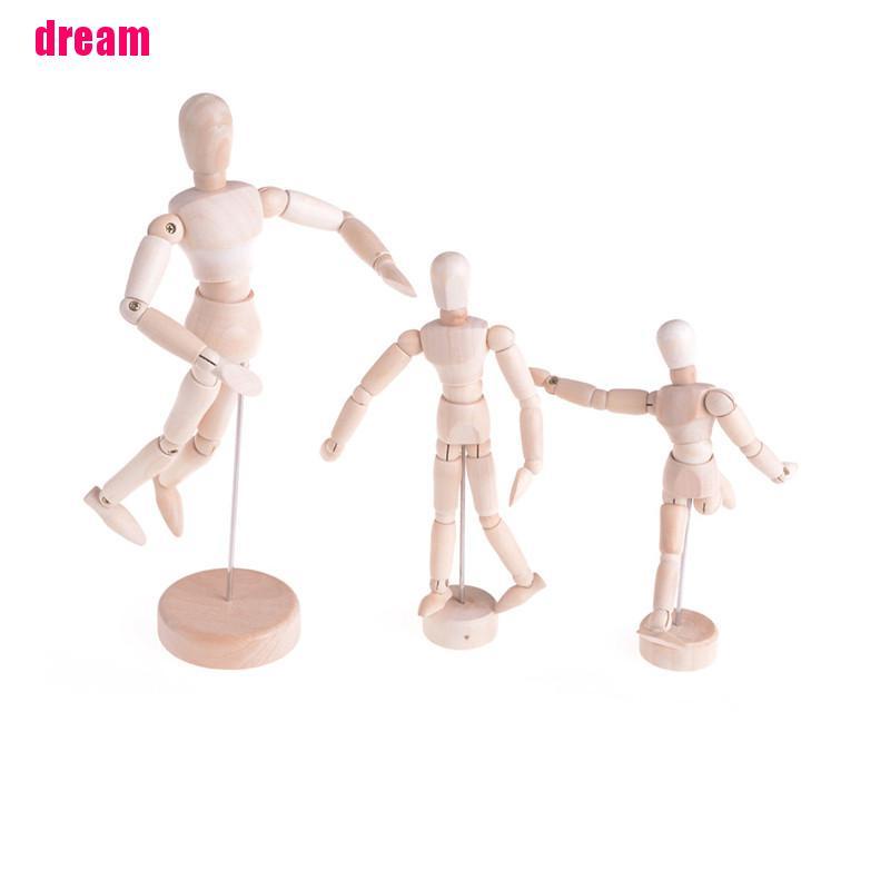 Mô Hình Người Bằng Gỗ Thiết Kế Độc Đáo Sáng Tạo