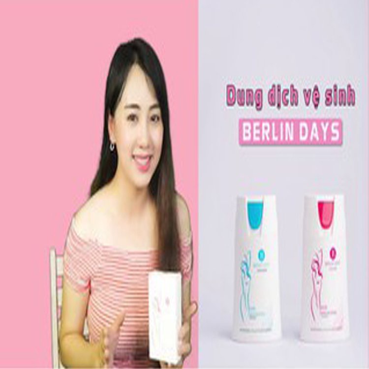 Dung Dịch Vệ Sinh Phụ Nữ Berlin Days Hương Nước Hoa Cao Cấp Làm Sạch Nhẹ Nhàng Giảm Mùi Hôi - Hàng nhập khẩu Đức