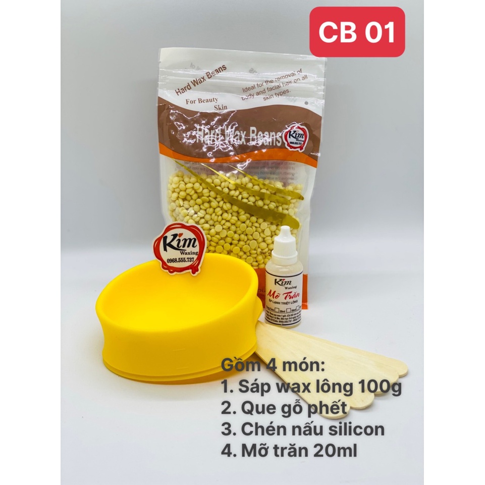 Set Trọn bộ wax lông dành cho người mới bắt đầu Loại Thường