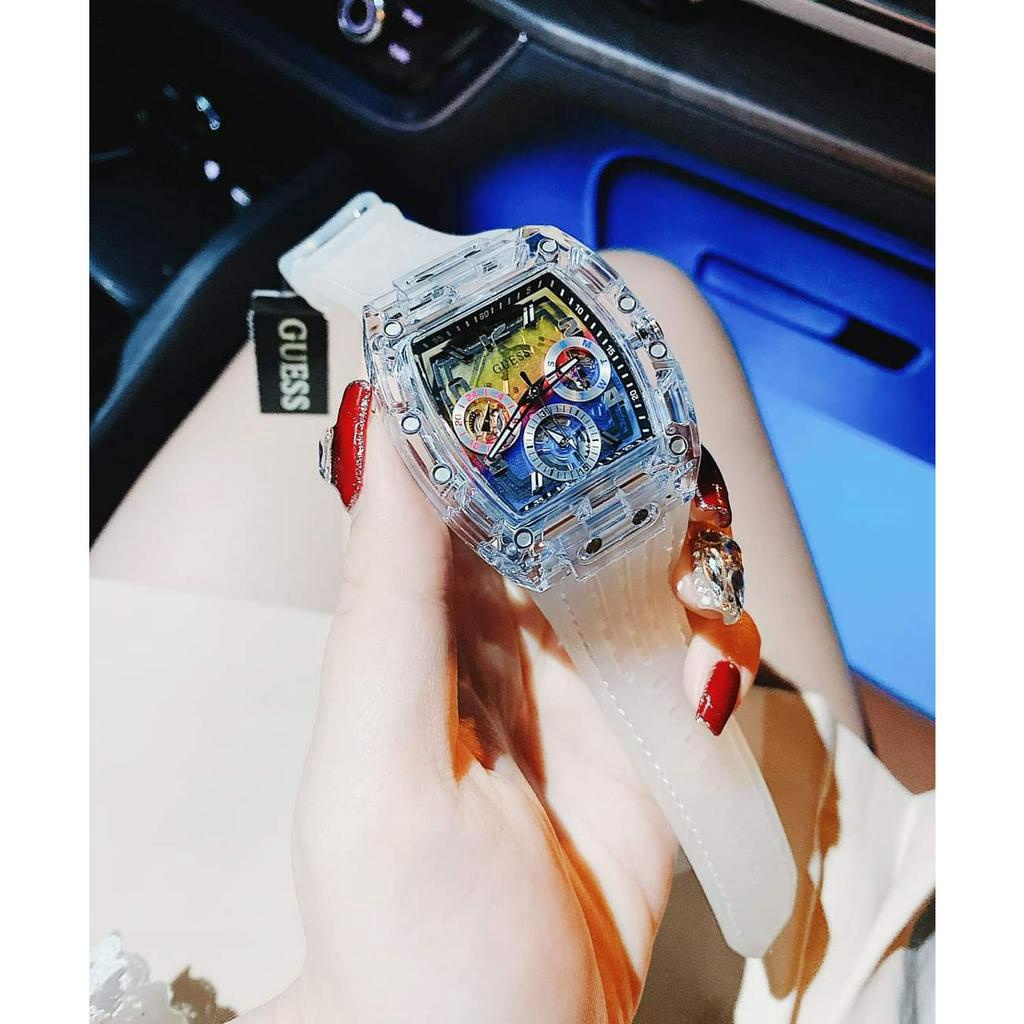 Guess Đồng Hồ Nam,Nữ.Size: 43mm.Full Box Hãng.Trẻ Trung,Cá Tính Bản Mới Toanh