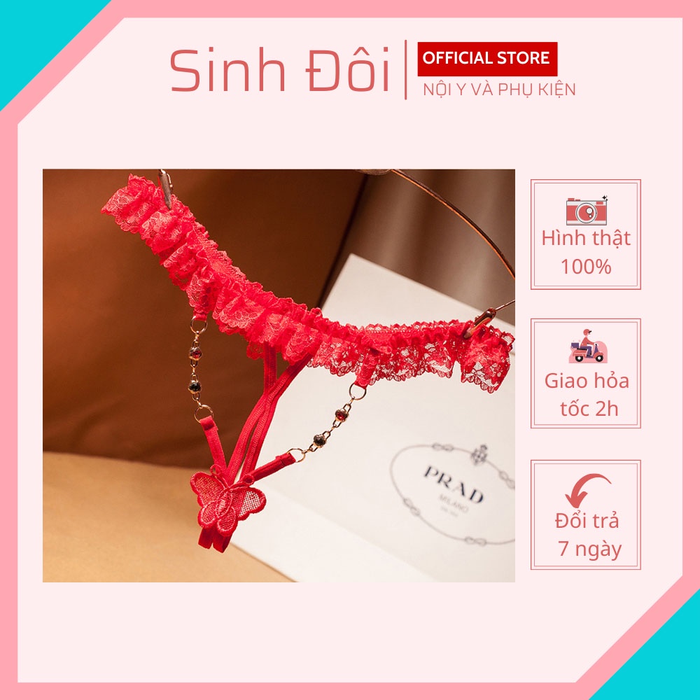 Quần lót nữ ren sexy cao cấp SD2224 mềm mại xuyên thấu gợi cảm thoáng mát từ 40kg-55kg