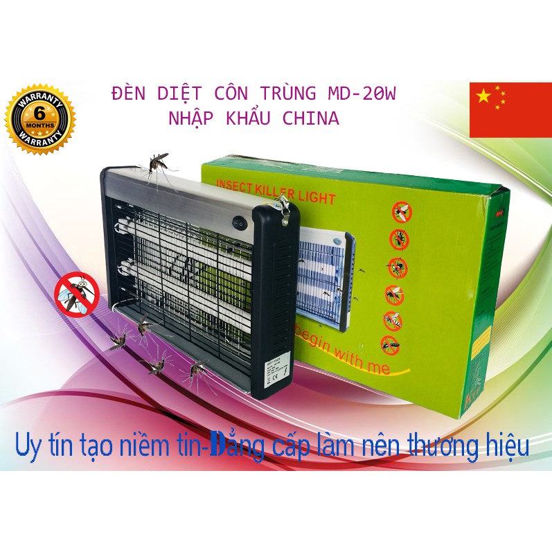 ĐÈN DIỆT CÔN TRÙNG CÔNG NGHIỆP MD-20w